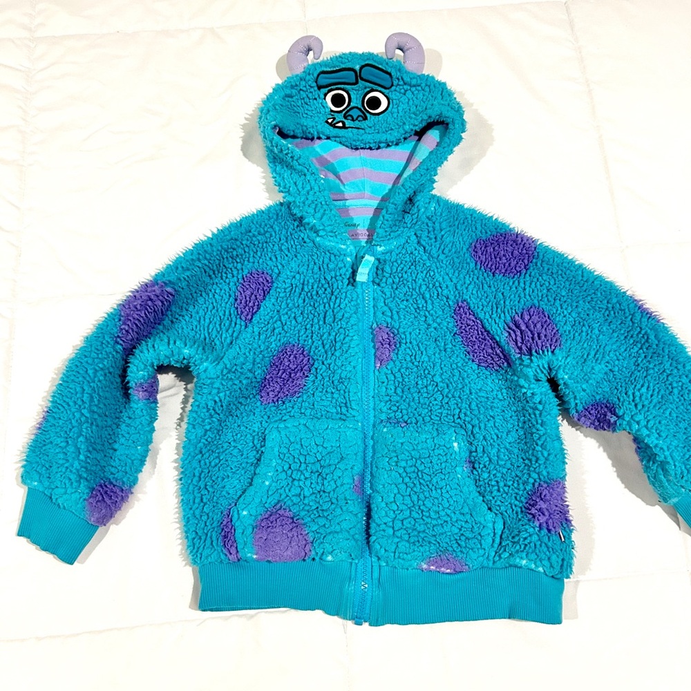 Little Sleepies x Disney Monsters, Inc. Sulley Sherpa Zip Hoodie